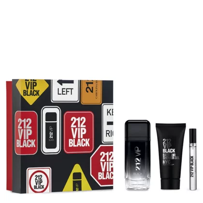 Estuche Carolina Herrera 212 VIP Black - 100 ml - Eau de Parfum - Hombre