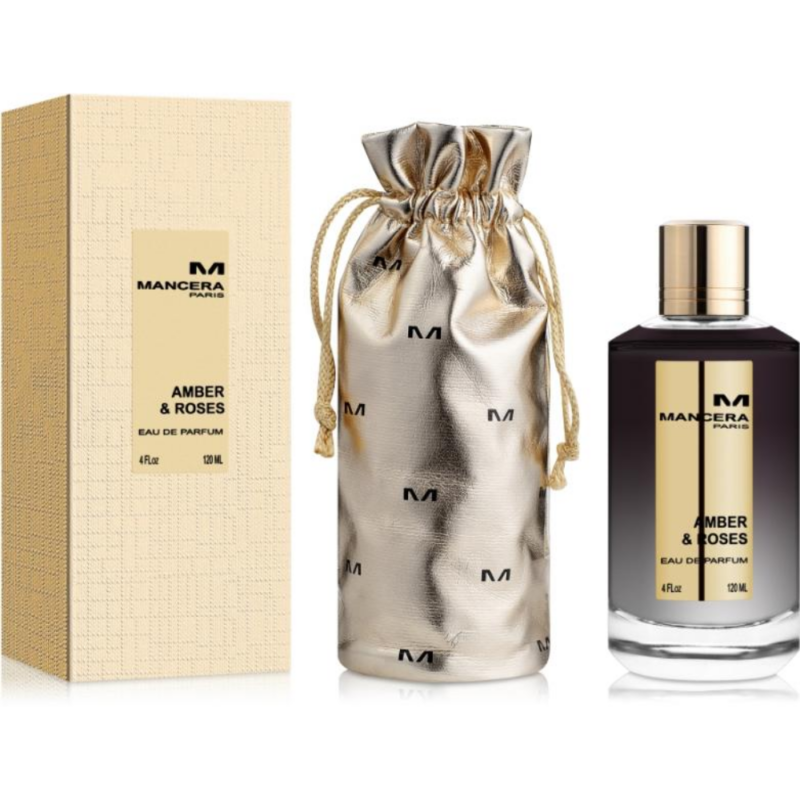 Perfume Mancera Amber & Roses - 120 ml - Eau de Parfum - Unisex