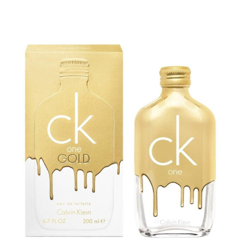 Perfume Calvin Klein Ck One Gold - 200 ml - EDT - Unisex
