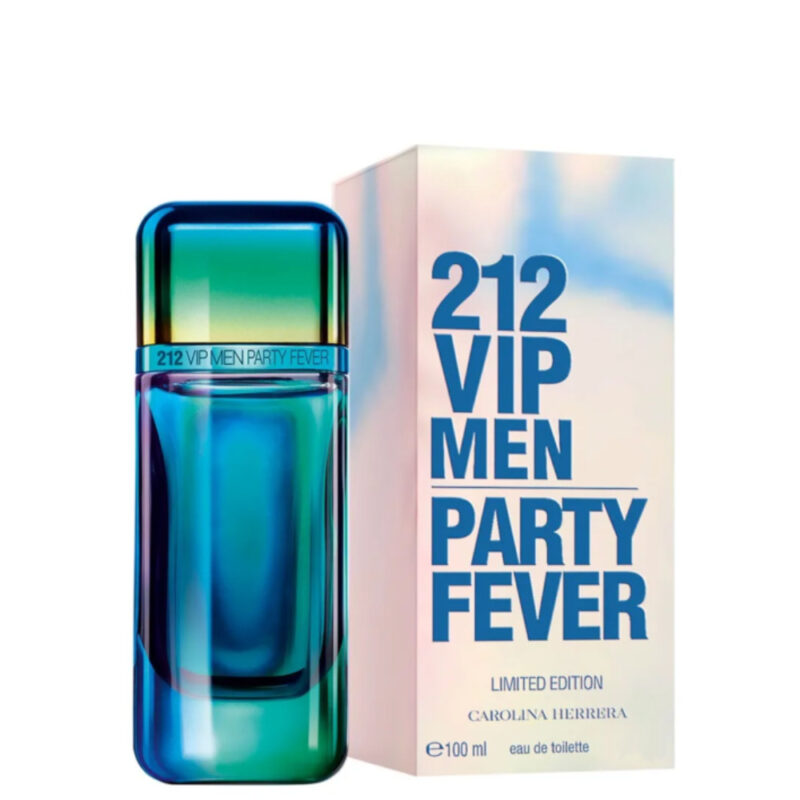Perfume Carolina Herrera 212 VIP Men Party Fever - 100 ml - Eau de Toilette - Hombre