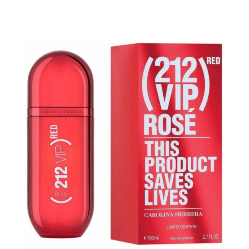 Perfume Carolina Herrera 212 Vip Red - 80 ml - Eau de Parfum - Mujer