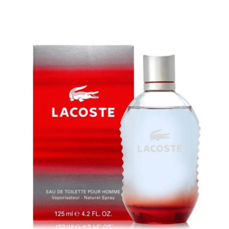 Perfume Lacoste Red - 125 ml - EDT - Hombre