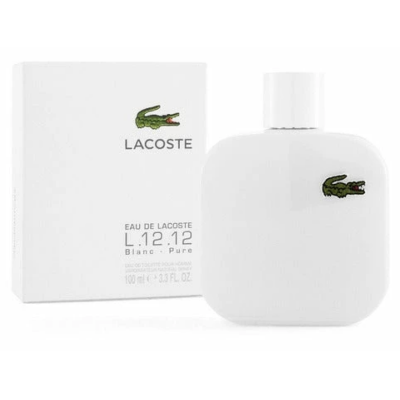 Perfume Lacoste Blanc Pure - 100 ml - EDT - Hombre