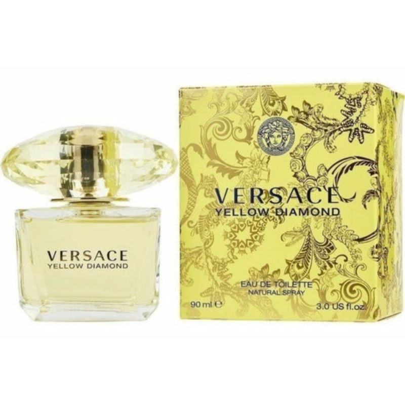 Perfume Versace Yellow Diamond - 90 ml - Eau de Toilette - Mujer