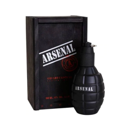 Perfume Gilles Cantuel Arsenal Black - 100 ml - Eau de Toilette - Hombre