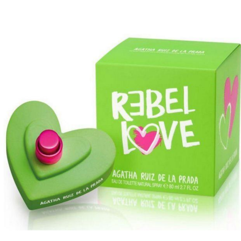 Perfume Agatha Ruiz de la Prada Rebel Love - 80 ml - Eau de Toilette - Mujer
