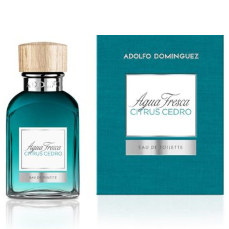 Perfume Adolfo Dominguez Agua Fresca Citrus Cedro - 120 ml - Eau de Toilette - Hombre