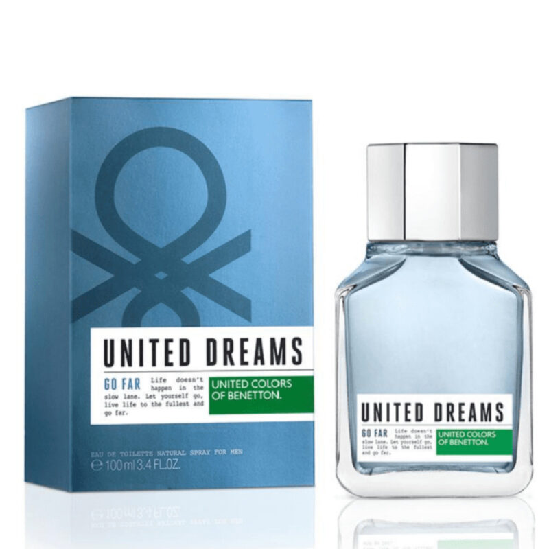 Perfume Benetton United Dreams Go Far - 100 ml - Eau de Toilette - Hombre