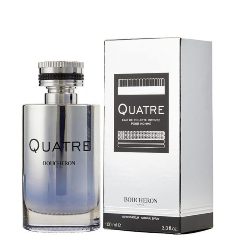 Perfume Boucheron Quatre - 100 ml - Eau de Toilette Intense - Hombre