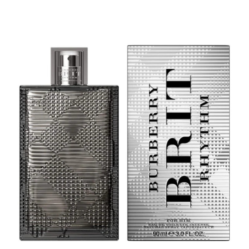 Perfume Burberry Brit Rhythm Intense - 90 ml - Eau de Toilette - Hombre