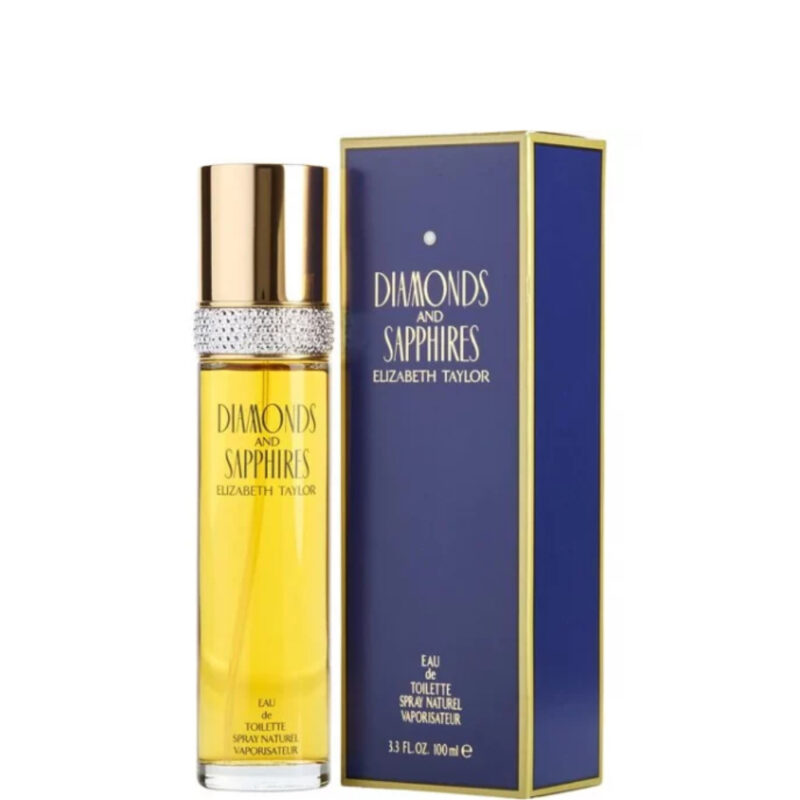 Perfume Elizabeth Taylor Diamonds & Saphires - 100 ml - Eau de Toilette - Mujer