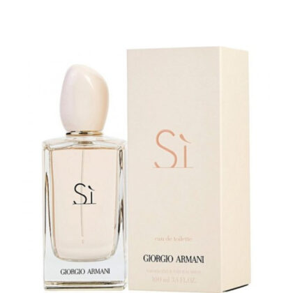 Perfume Giorgio Armani Si - 100 ml - Eau de Toilette - Mujer