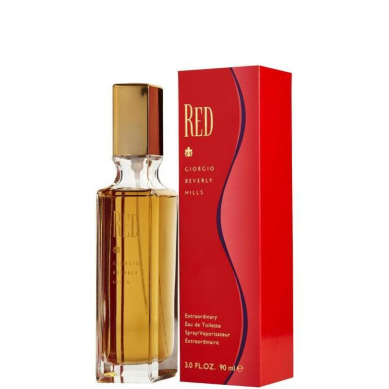 Perfume Giorgio Beverly Hills Red - 90 ml - Eau de Toilette - Mujer