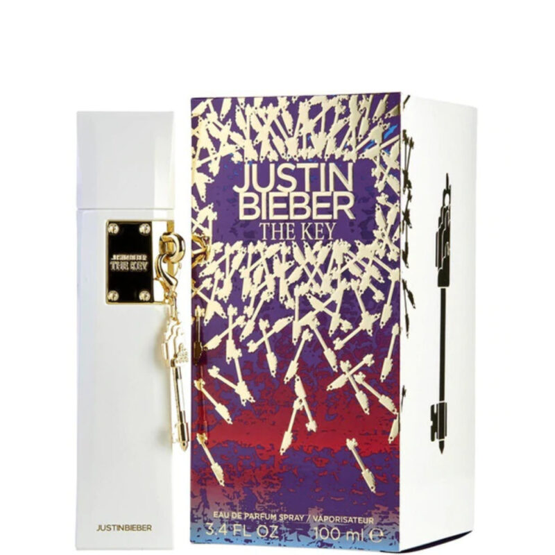 Perfume Justin Bieber The Key - 100 ml - Eau de Parfum - Mujer