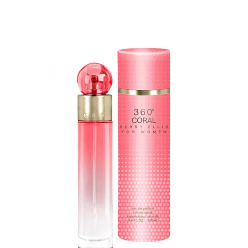Perfume Perry Ellis 360° Coral - 100 ml - Eau de Parfum - Mujer