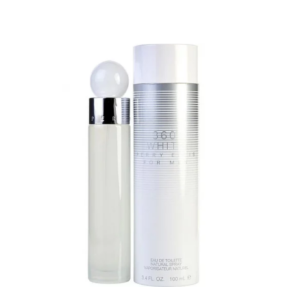 Perfume Perry Ellis 360° White - 100 ml- Eau de Toilette - Hombre