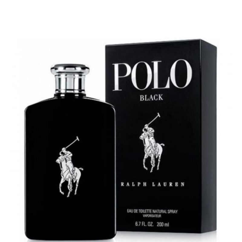 Perfume Ralph Lauren Polo Black - 200 ml - Eau de Toilette - Hombre