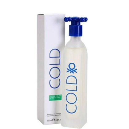 Perfume Benetton Cold - 100 ml - Eau de Toilette - Hombre