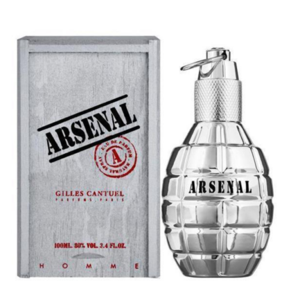 Perfume Gilles Cantuel Arsenal Platinum - 100 ml - Eau de Toilette - Hombre