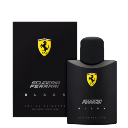 Perfume Ferrari Black Scuderia - 125 ml - EDT - Hombre