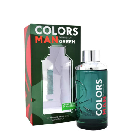 Perfume Benetton Colors Man Green - 200 ml - Eau de Toilette - Hombre