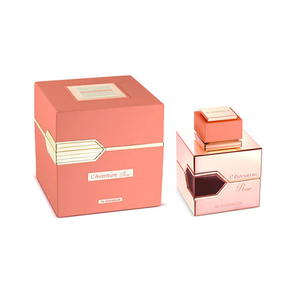Perfume Árabe Al Haramain L'Aventure Rose - 100 ml - EDP - Mujer