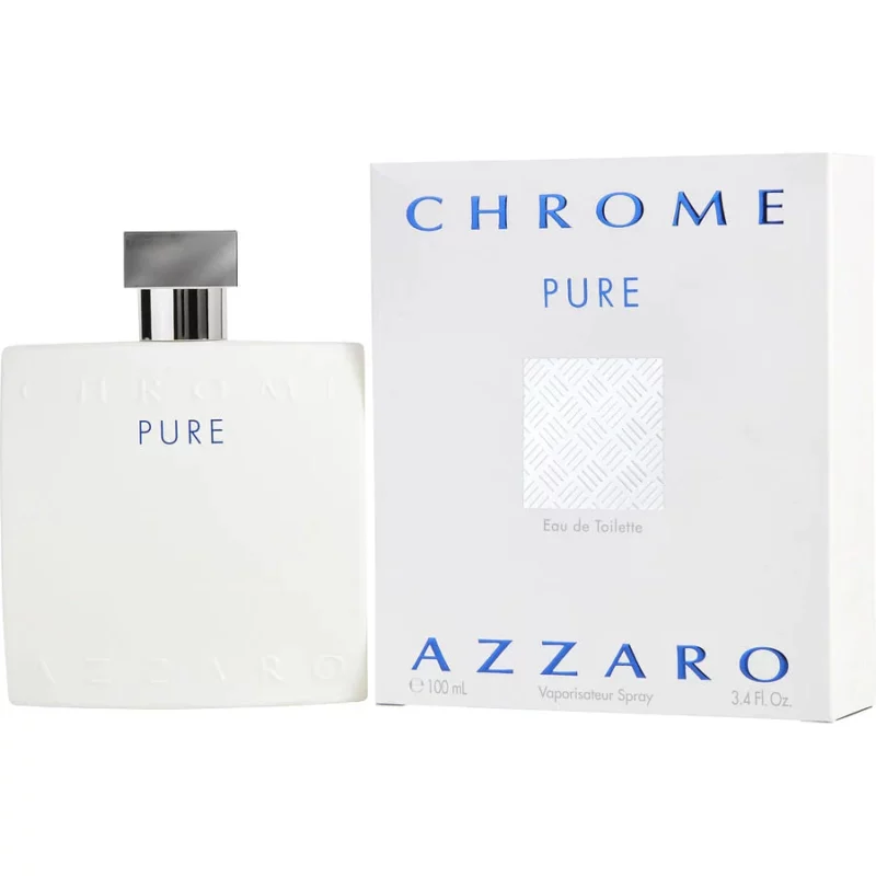 Perfume Azzaro Chrome Pure - 100 ml - EDT - Hombre