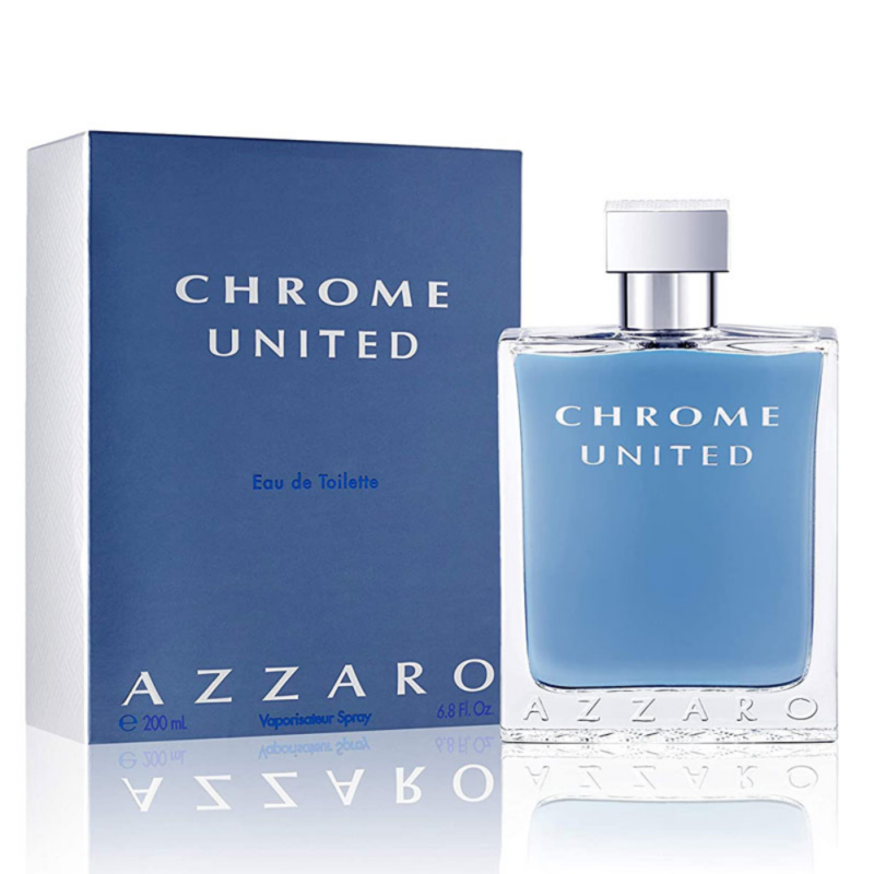 Perfume Azzaro Chrome United - 200 ml - EDT - Hombre