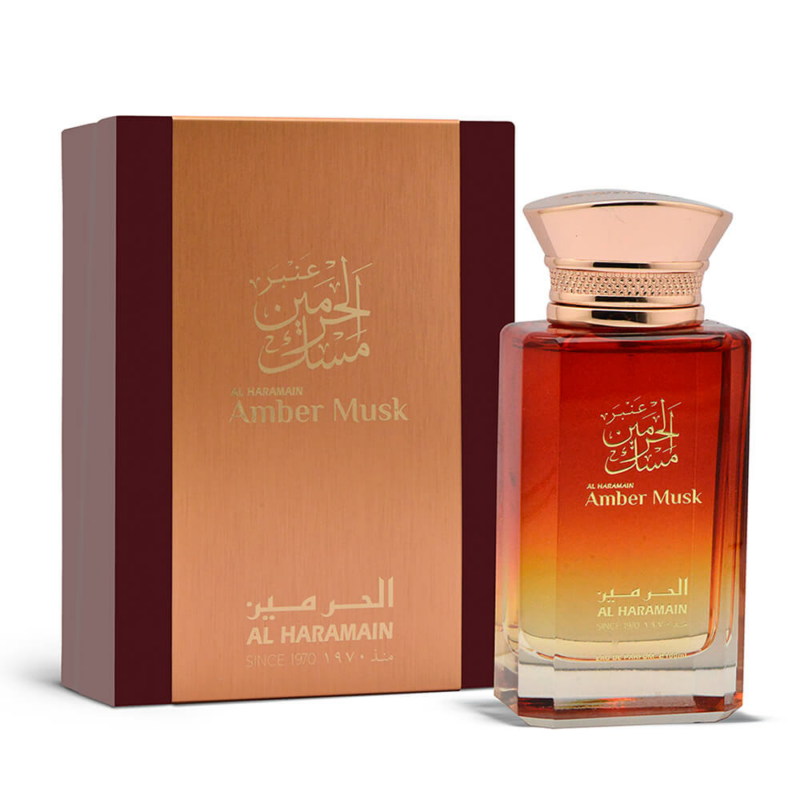 Perfume Árabe Al Haramain Amber Musk - 100 ml - EDP - Unisex