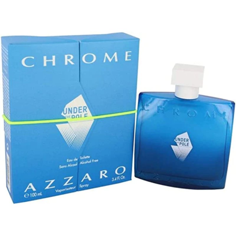 Perfume Azzaro Chrome Under The Pole - 100 ml - EDT - Hombre - Alcohol Free