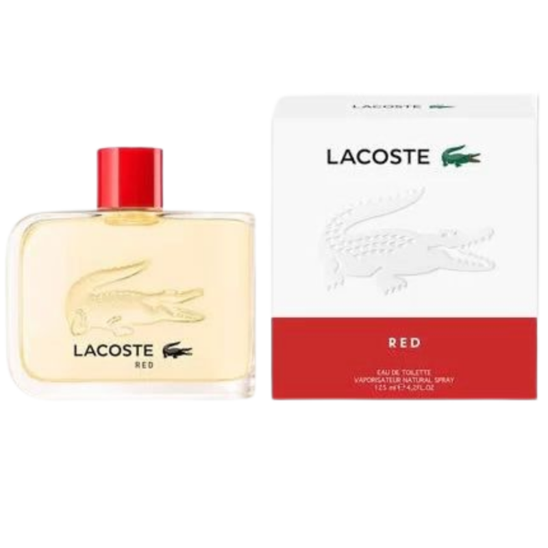 Perfume Lacoste Red Nueva Presentación - 125 ml - Eau de Toilette - Hombre