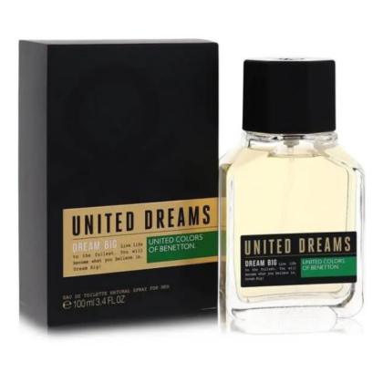 Perfume Benetton United Dreams Dream Big - 100 ml - Eau de Toilette - Hombre