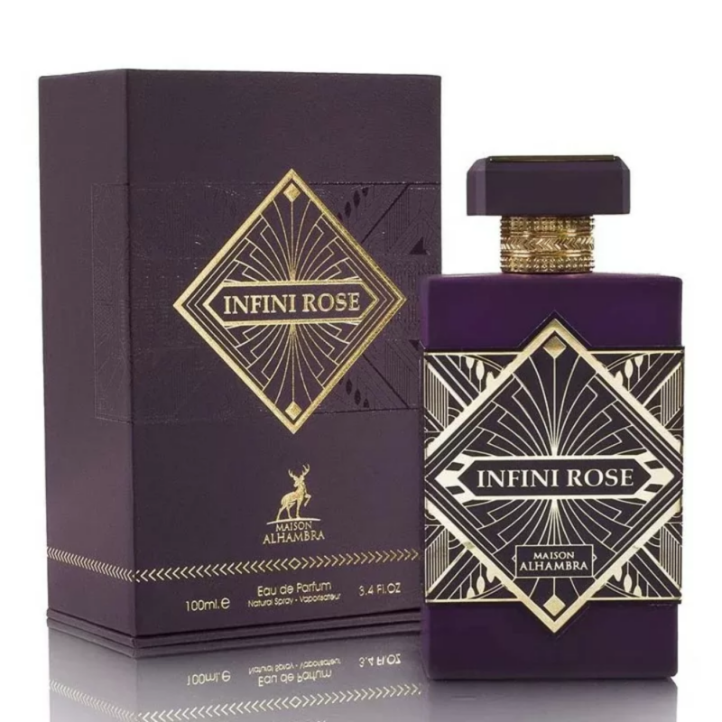 Perfume Maison Alhambra Infini Rose - 100 ml - Eau de Parfum - Unisex