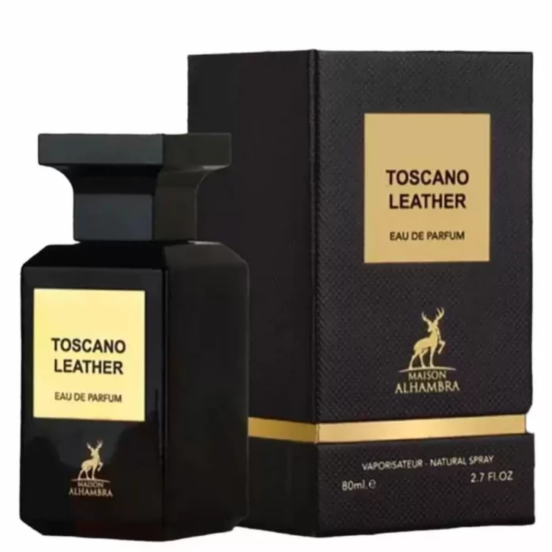 Perfume Maison Alhambra Toscano Leather - 80 ml - Eau de Parfum - Hombre
