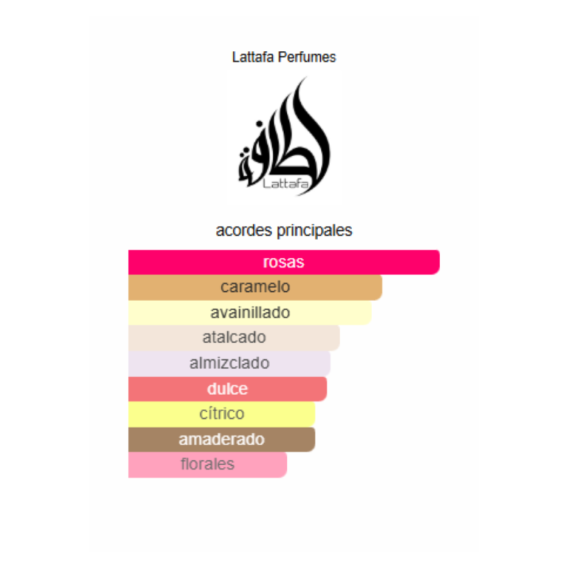 Perfume Árabe Lattafa Lahdath Pride - 100 ml - EDP - Mujer - Image 2