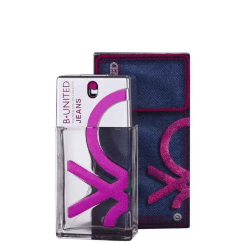 Perfume Benetton B.United Jeans Woman - 100 ml -  Eau de Toilette - Mujer