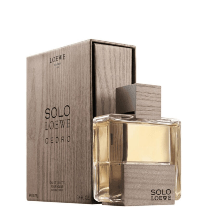 Perfume Solo Loewe Cedro - 100 ml - Eau de Toilette - Hombre