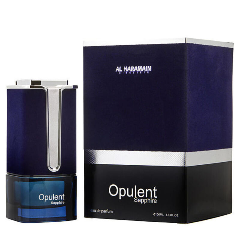 Perfume Árabe Al Haramain Opulent Sapphire Nueva Presentación - 100 ml - EDP - Hombre