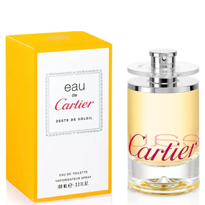 Perfume Eau de Cartier Zeste de Soleil - 100 ml - Eau de Toilette - Unisex