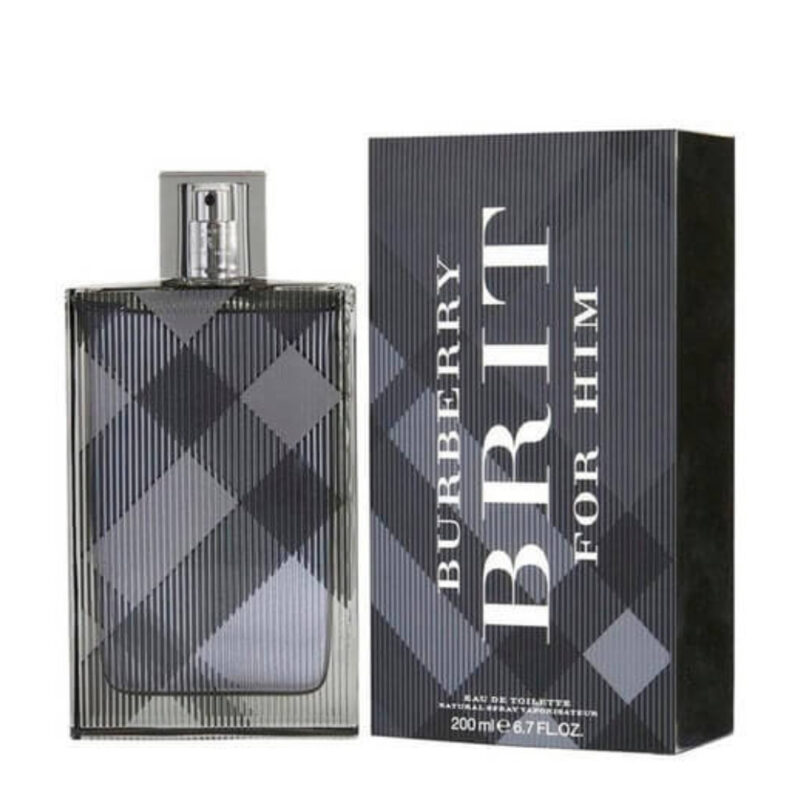 Perfume Burberry Brit For Him - 200 ml - Eau de Toilette - Hombre