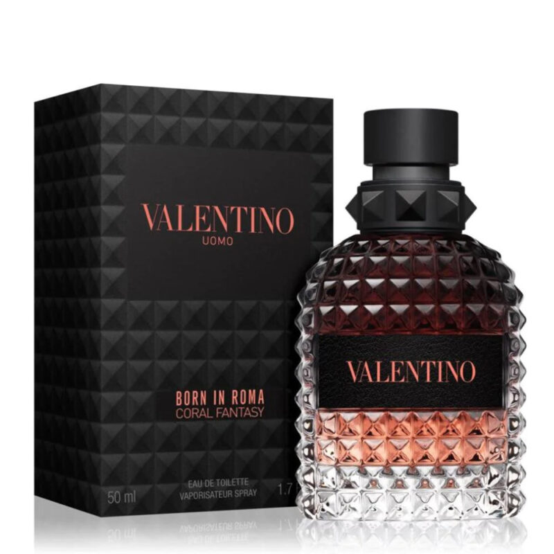 Perfume Valentino Uomo Born In Roma Coral Fantasy - 100 ml - Eau de Toilette - Hombre