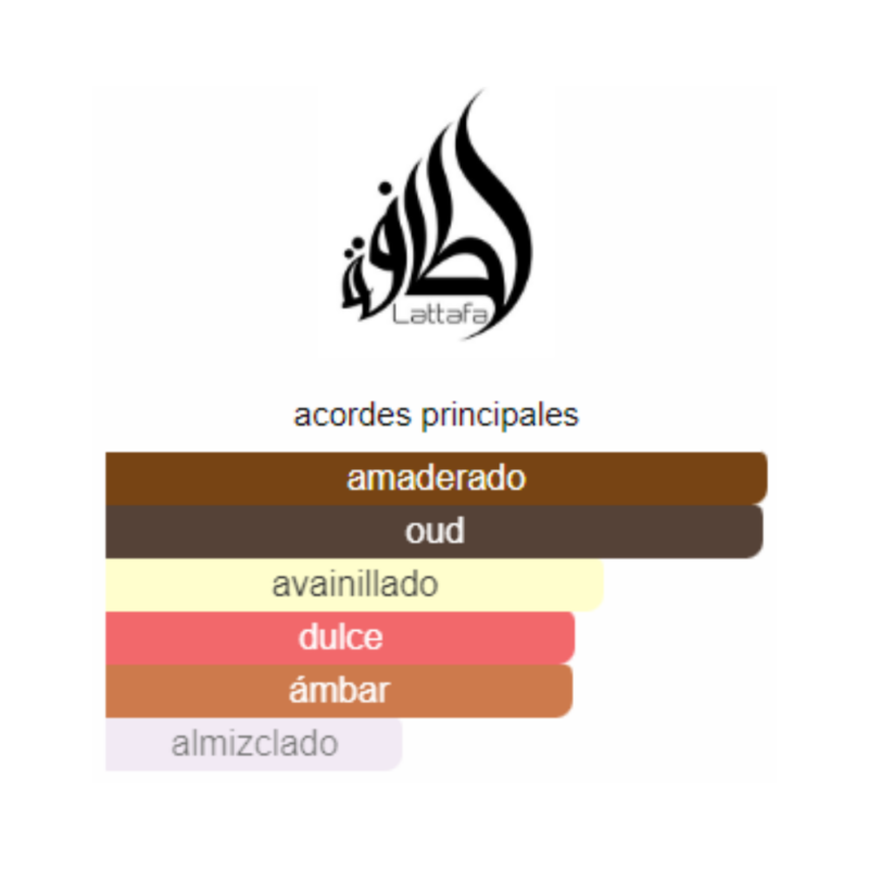 Perfume Árabe Ameer Al Oudh Lattafa - 100 ml - EDP - Unisex - Image 2