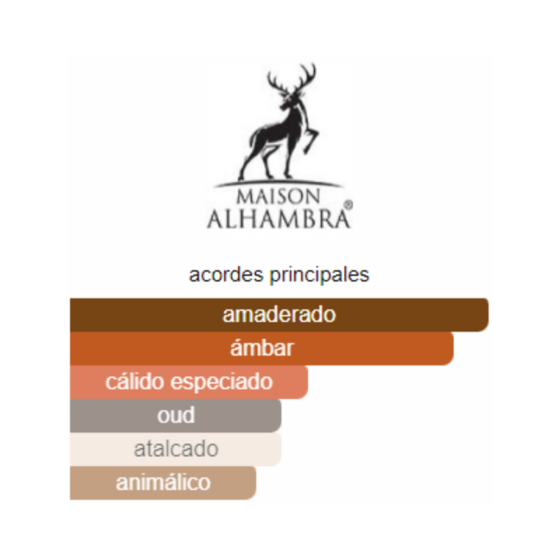Perfume Maison Alhambra Woody Oud - 100 ml - EDP- Unisex - Image 2