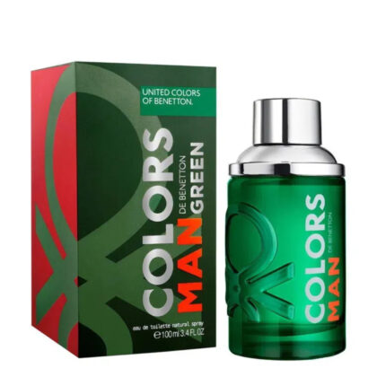 Perfume Benetton Colors Man Green - 100 ml - Eau de Toilette - Hombre