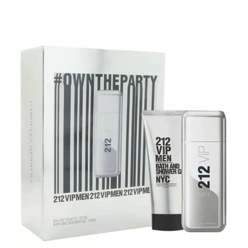 Estuche Carolina Herrera 212 VIP Men - 100 ml - Eau de Toilette - Hombre