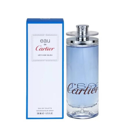 Perfume Eau de Cartier Vetiver Blue - 200 ml - Eau de Toilette - Hombre