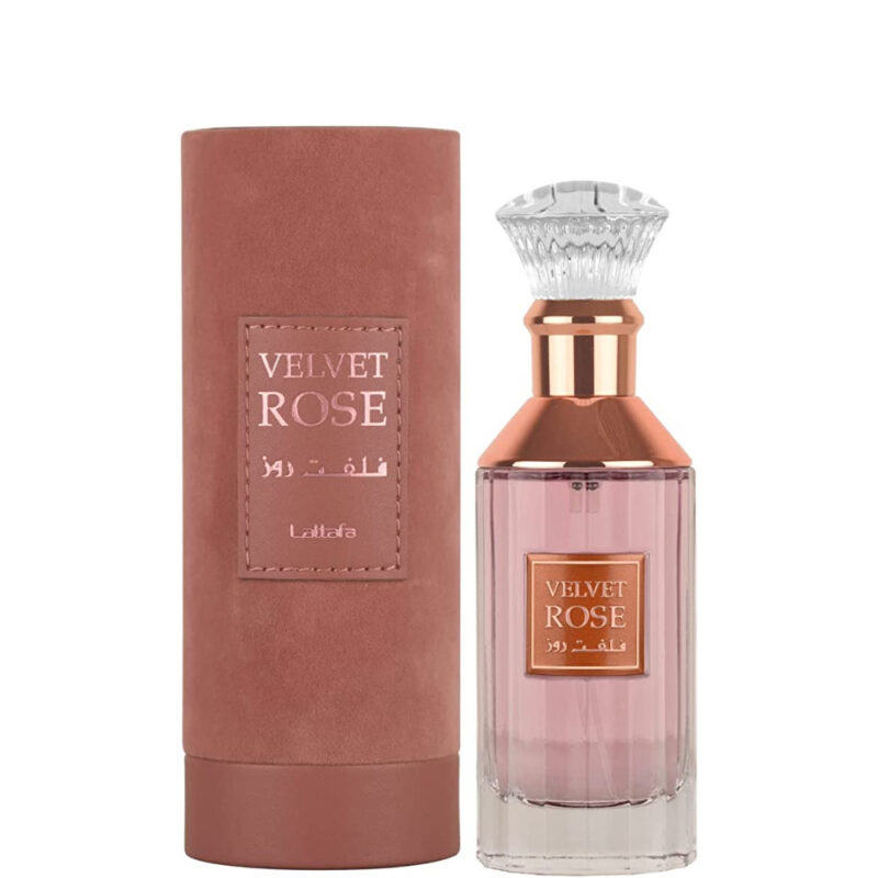 Perfume Árabe Lattafa Velvet Rose - 100 ml - EDP - Unisex
