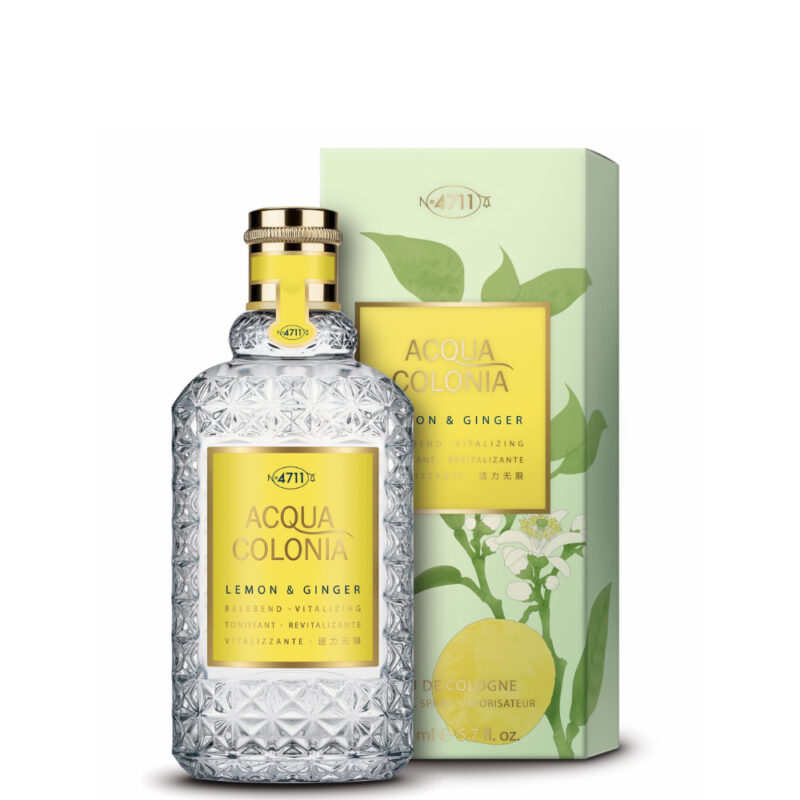 Perfume 4711 Acqua Colonia Lemon & Ginger  - Eau de Cologne - 170 ml - Hombre