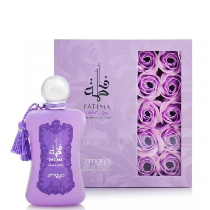 Perfume Zimaya Fatima Velvet Love - 100 ml - Extrait de Parfum - Unisex