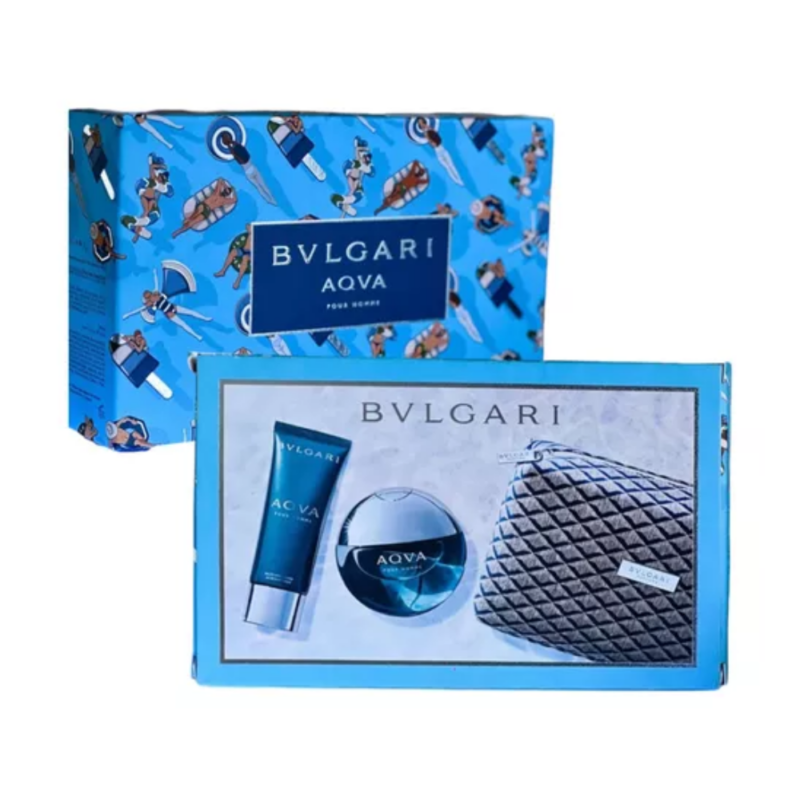 Estuche Bvlgari Aqva Pour Homme - 100 ml - EDT - Hombre - Image 2